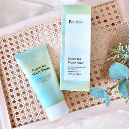 グリーンティーウォーターボム/Bonajour/フェイスクリームを使ったクチコミ(4枚目)