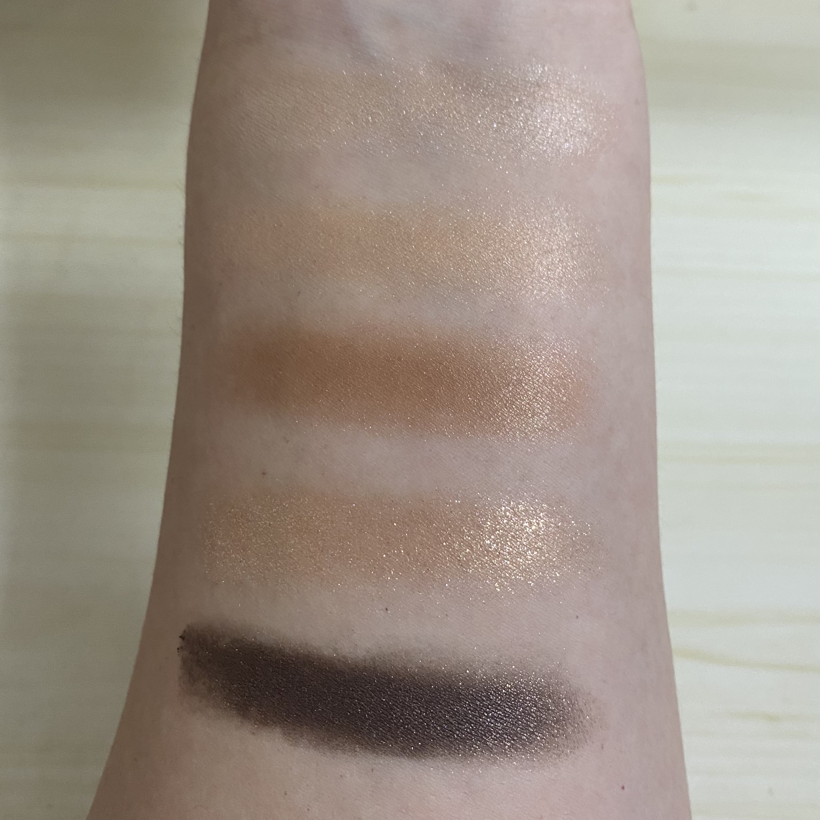 エクシア アイカラー カンテット 02 アーティブラウン/ALBION/アイシャドウパレットを使ったクチコミ（2枚目）