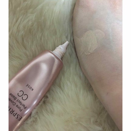 毛穴カバー パーフェクト下地 CC/ESPRIQUE/CCクリームを使ったクチコミ(3枚目)