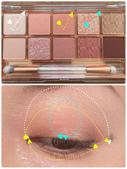 プロ アイ パレット/CLIO/アイシャドウパレットを使ったクチコミ(3枚目)