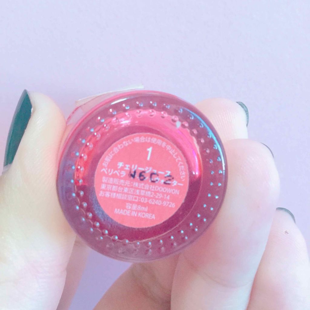 ティントウォーター/PERIPERA/口紅を使ったクチコミ(2枚目)