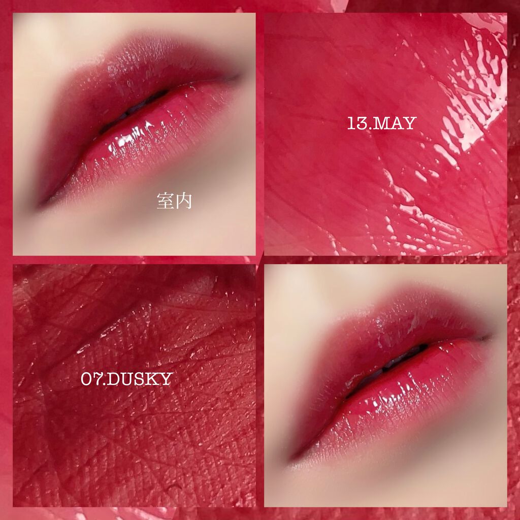 ホリカホリカ ハートクラッシュグローティントエアー/HOLIKA HOLIKA/リップティントを使ったクチコミ（3枚目）