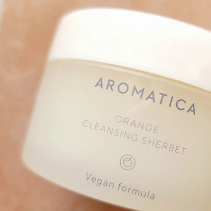 オレンジクレンジングシャーベット/AROMATICA/クレンジングバームを使ったクチコミ(8枚目)