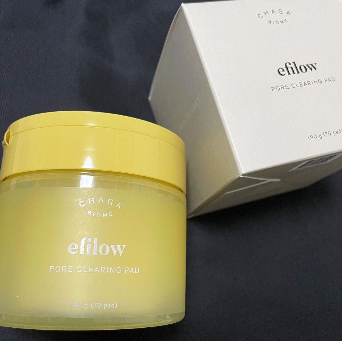 キメケア カバノアナタケバイオーム毛穴パッド/efilow/トナーパッドを使ったクチコミ（2枚目）