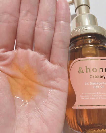 &honey  Creamy EXダメージリペアヘアオイル3.0/&honey/ヘアオイルを使ったクチコミ(3枚目)