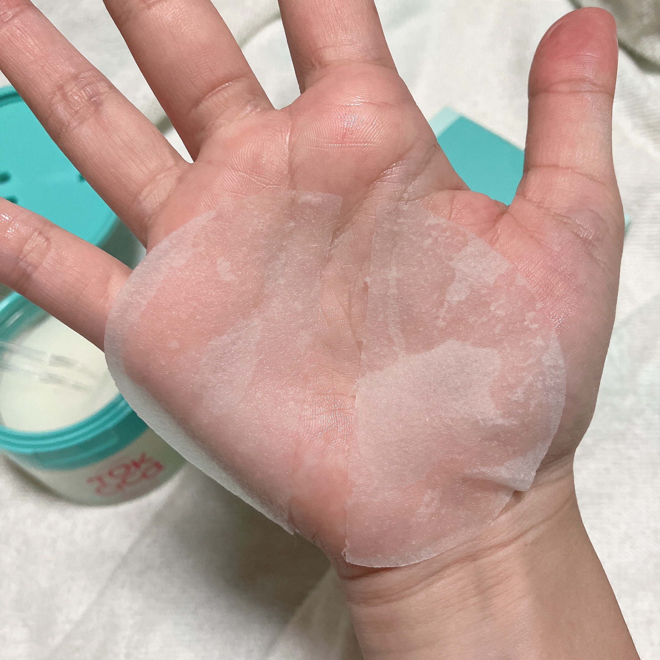 カーミングトックシカドクダミトラブルパッド/EDIT.B/トナーパッドを使ったクチコミ（3枚目）