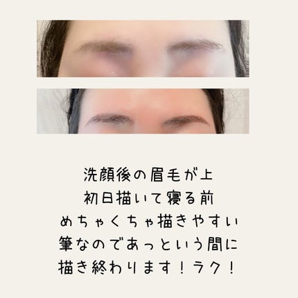 メークソリューション アイブロウティント/メークソリューション/眉ティントを使ったクチコミ(6枚目)