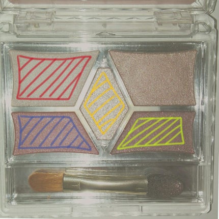 【旧品】パーフェクトスタイリストアイズ/キャンメイク/アイシャドウパレットを使ったクチコミ(2枚目)