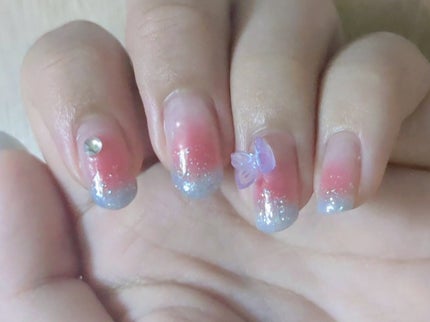 BRG ジェルネイル/DAISO/ジェルネイルを使ったクチコミ(1枚目)