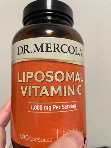 Dr. Mercola リポソーム ビタミンC 1000mg （180カプセル）（海外直送品）/Dr. Mercola/美容サプリメントを使ったクチコミ（1枚目）