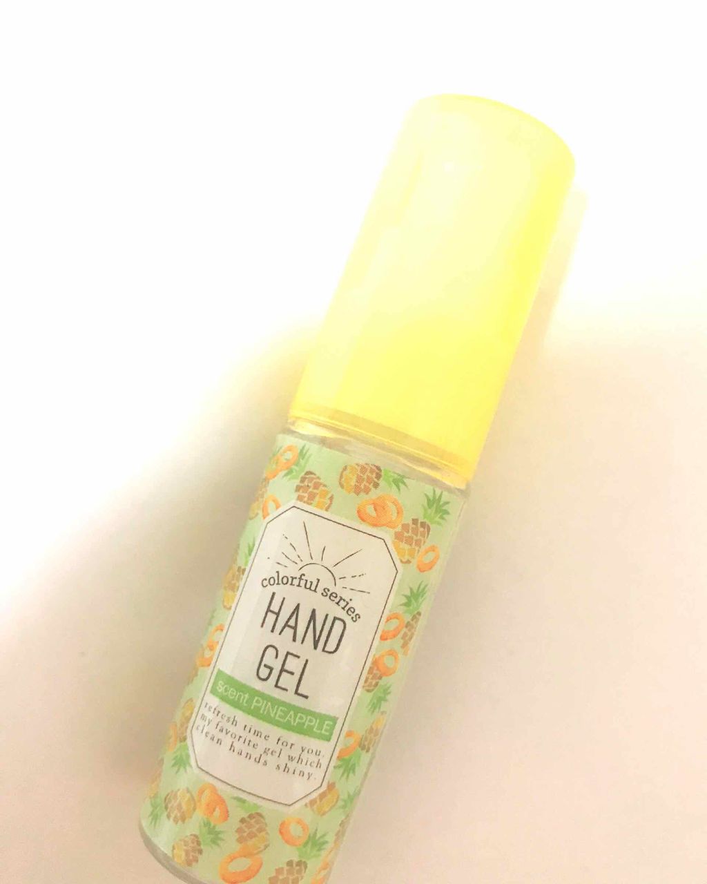 カラフルシリーズハンドジェル MILK/サンタン/ハンドジェルを使ったクチコミ（1枚目）