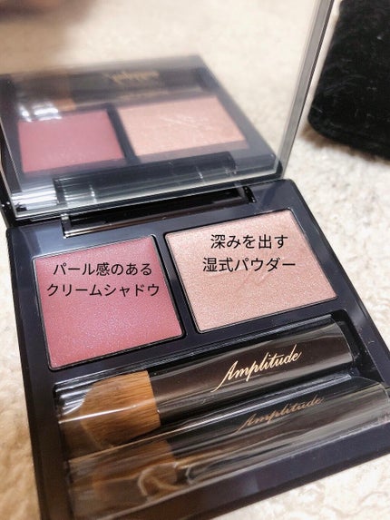 コンスピキュアス ダブルアイズ/Amplitude/アイシャドウパレットを使ったクチコミ(2枚目)