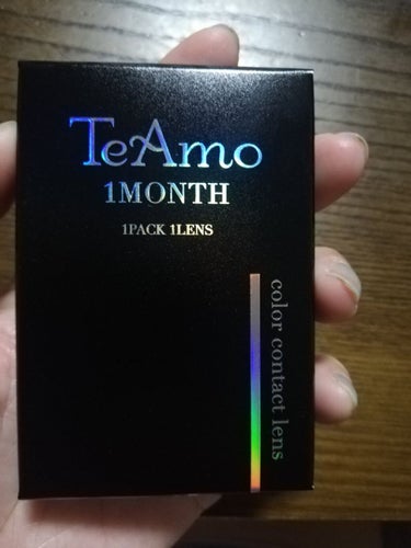 TeAmo 1month/TeAmo/１ヶ月（１MONTH）カラコンを使ったクチコミ（1枚目）