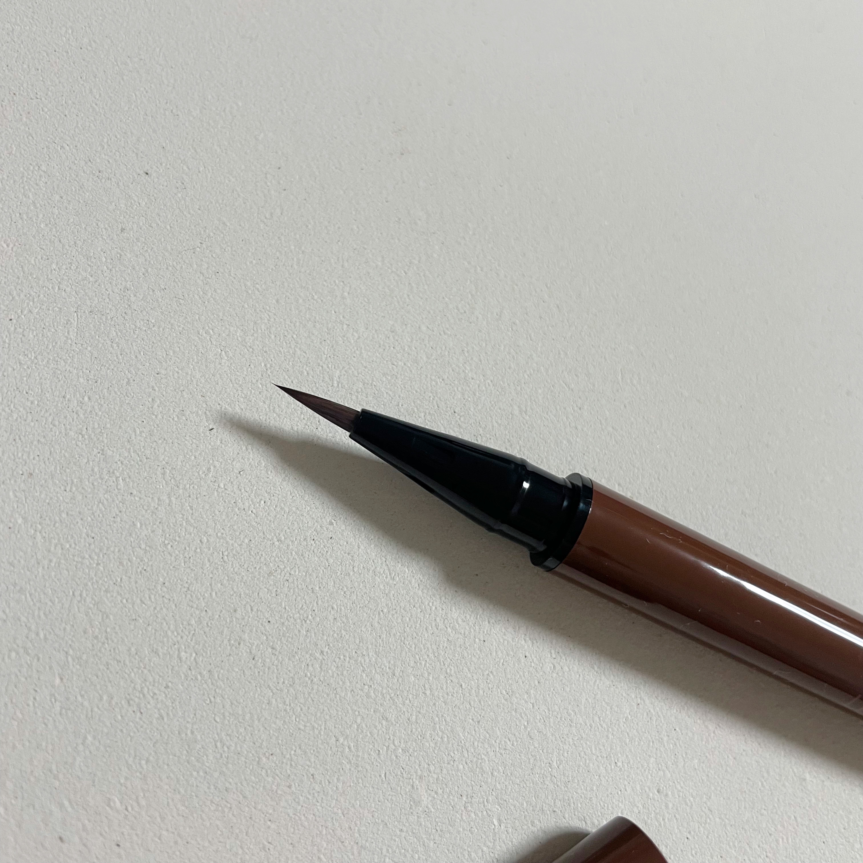 1DAY TATTOO リキッドアイライナー 03 マロンブラウン/K-パレット/リキッドアイライナーを使ったクチコミ（2枚目）