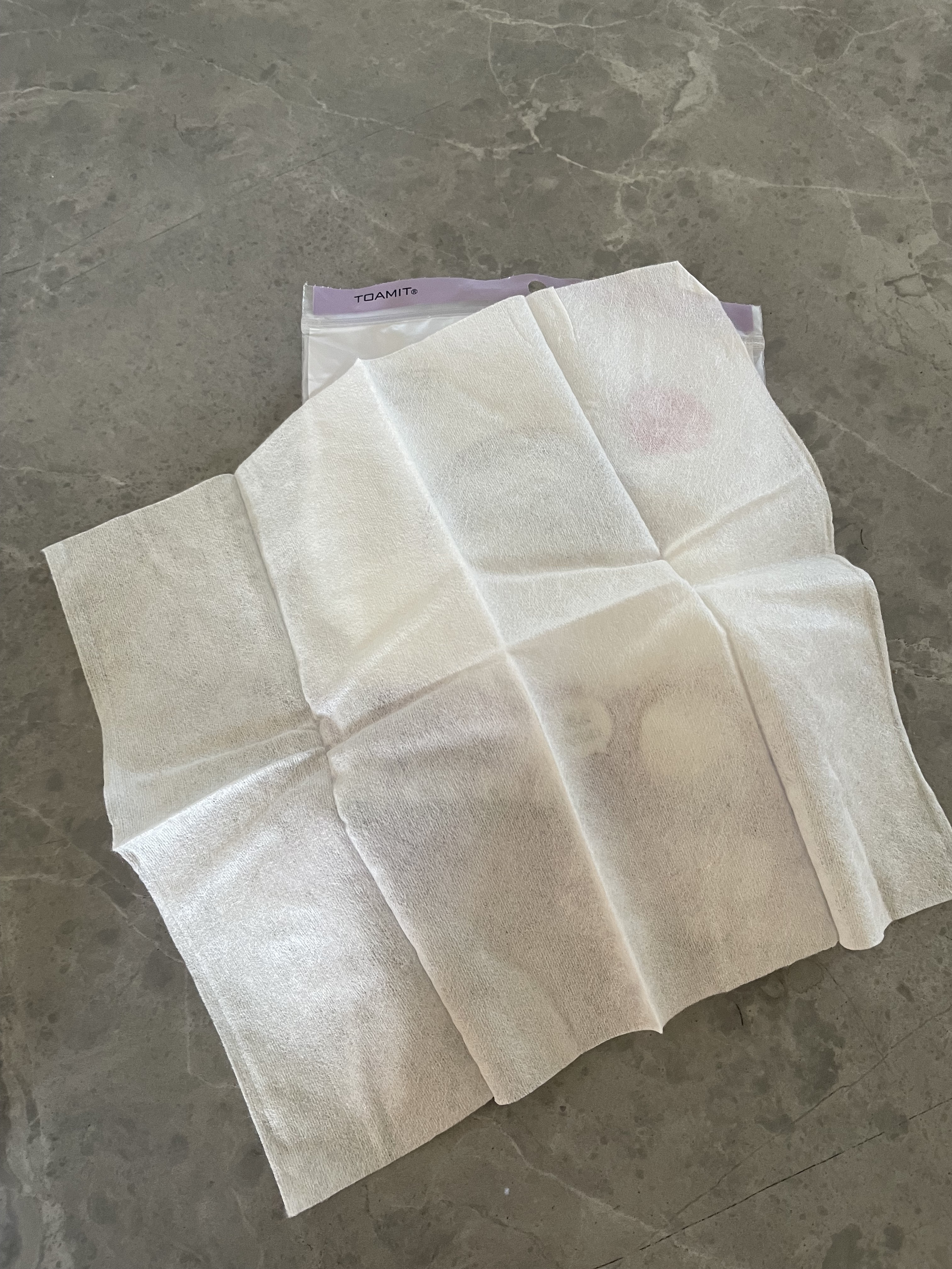 クレンジングロールタオル/東亜産業/クレンジングタオルを使ったクチコミ（3枚目）