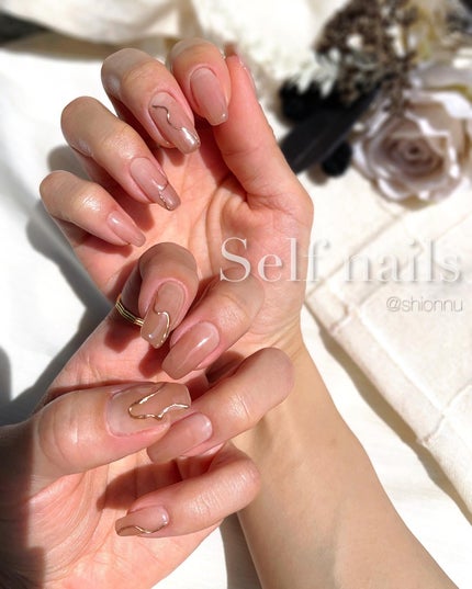 ラブリーカラージェル/グレースジェル/ジェルネイルを使ったクチコミ(4枚目)