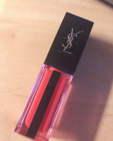 ルージュ ピュールクチュール ヴェルニ ウォーターステイン/YVES SAINT LAURENT BEAUTE/口紅を使ったクチコミ（1枚目）