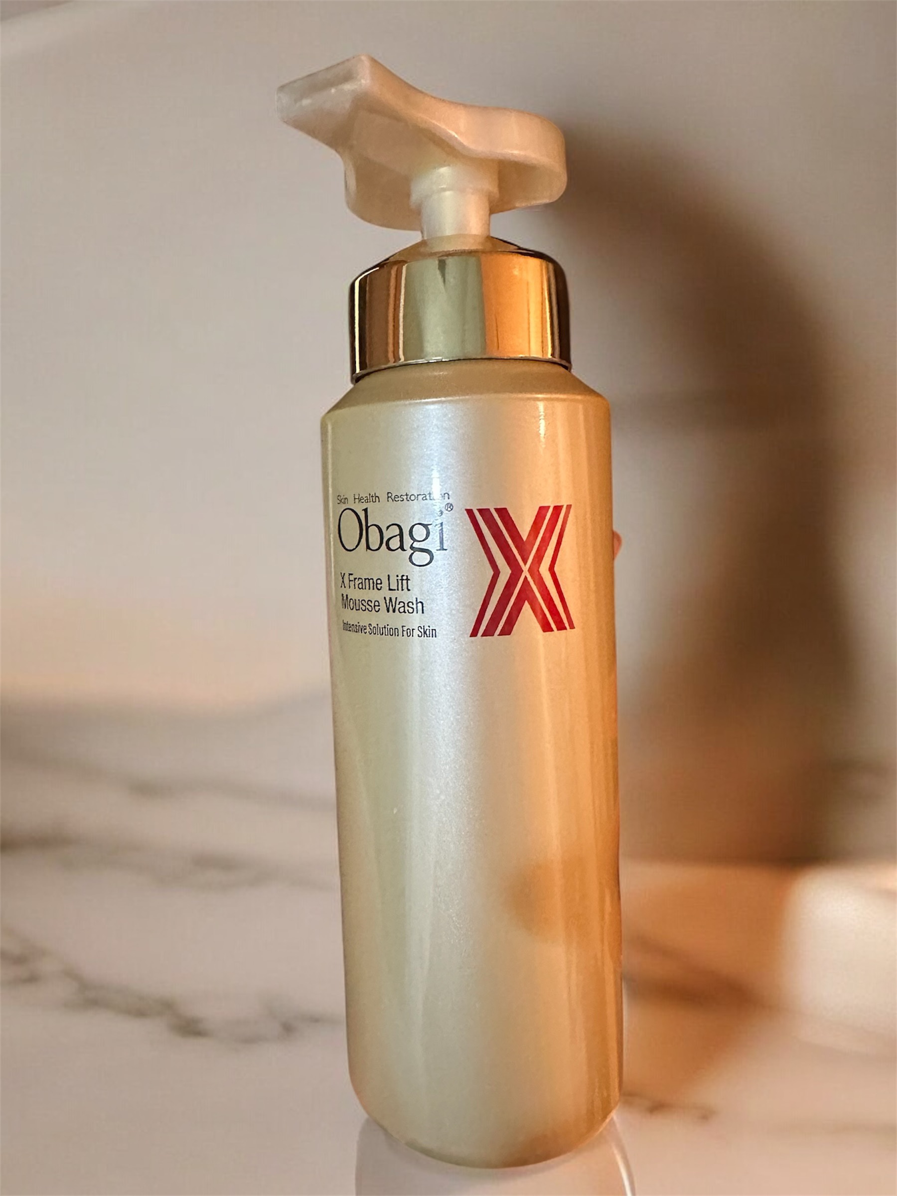 オバジX フレームリフトムースウォッシュ/オバジ/泡洗顔を使ったクチコミ（2枚目）