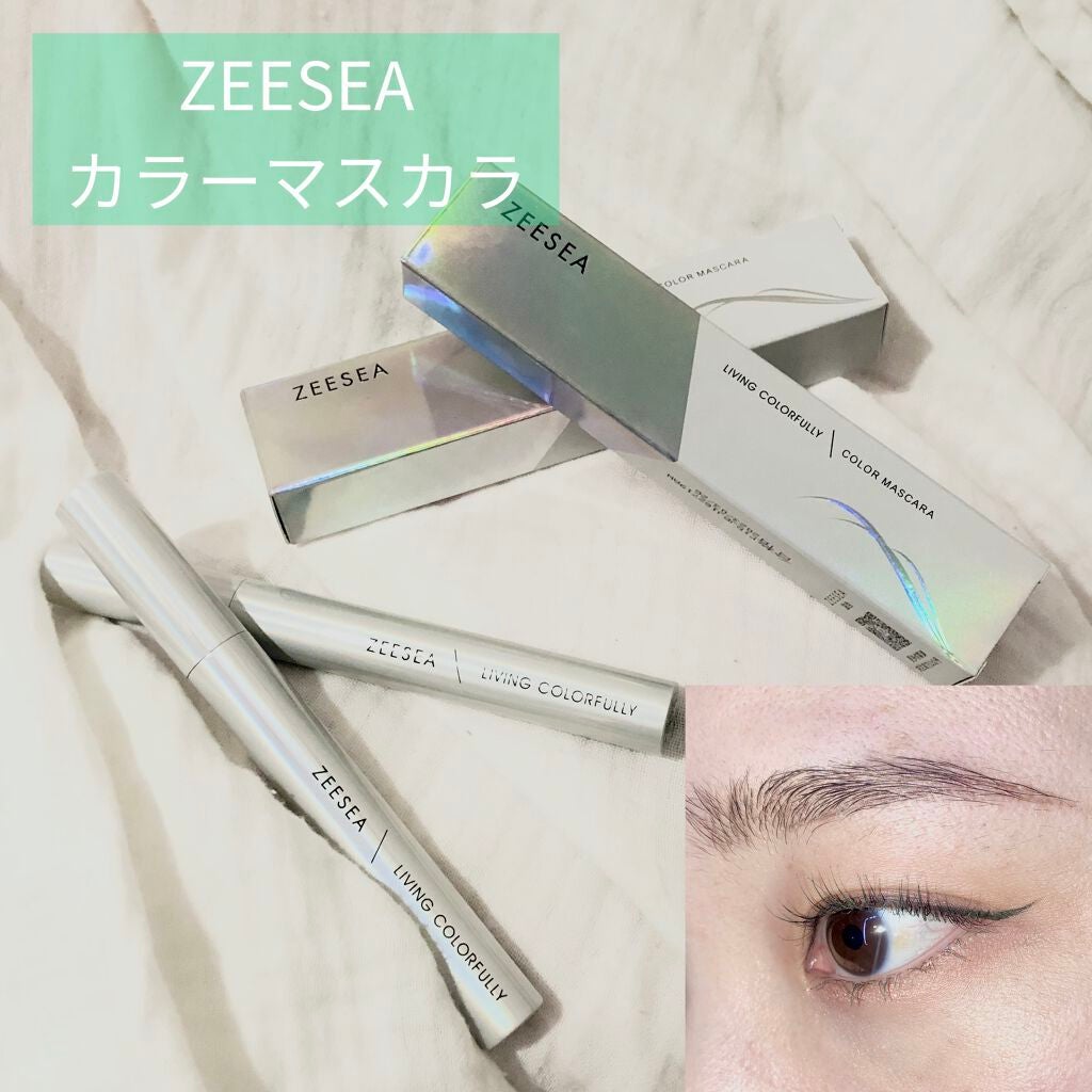 ダイヤモンドシリーズ カラーマスカラ/ZEESEA/マスカラを使ったクチコミ(1枚目)