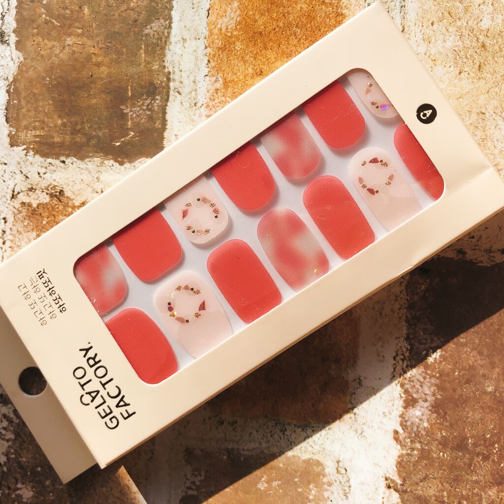 ネイルフィット ジェルネイルシール/GELATO FACTORY/ネイルシールを使ったクチコミ(3枚目)