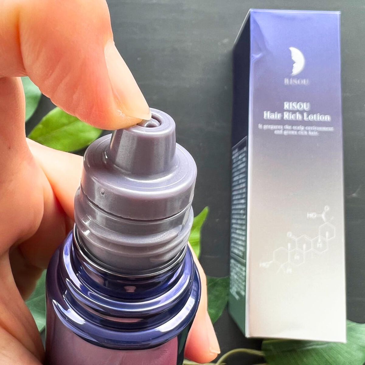 ヘアリッチローション/リソウコーポレーション/頭皮ローションを使ったクチコミ(3枚目)