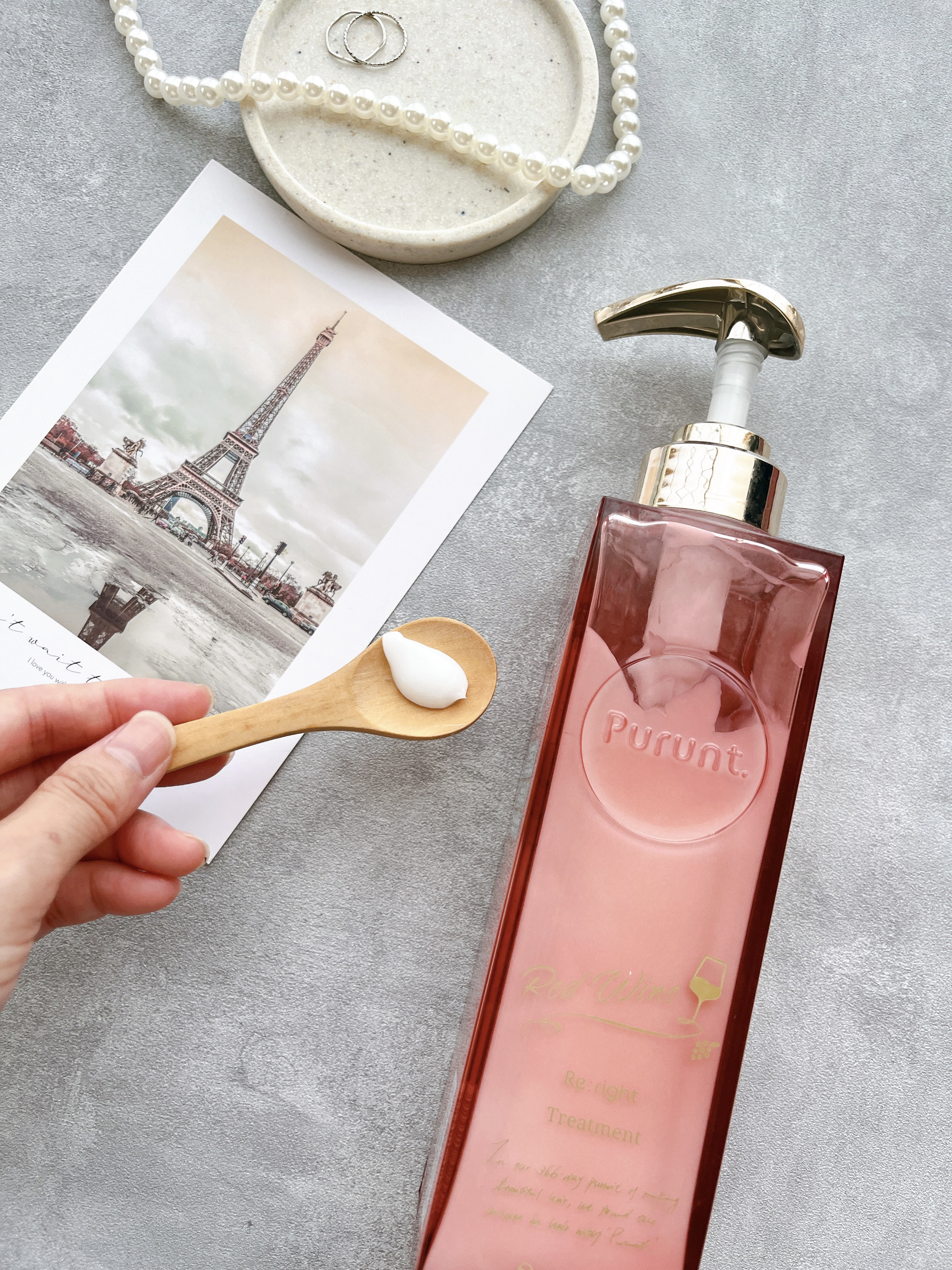 プルント　リライトペアセット　レッドワイン/Purunt./市販シャンプーを使ったクチコミ（3枚目）