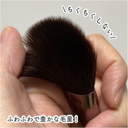 ハイライトチークブラシ/excel/メイクブラシを使ったクチコミ(8枚目)