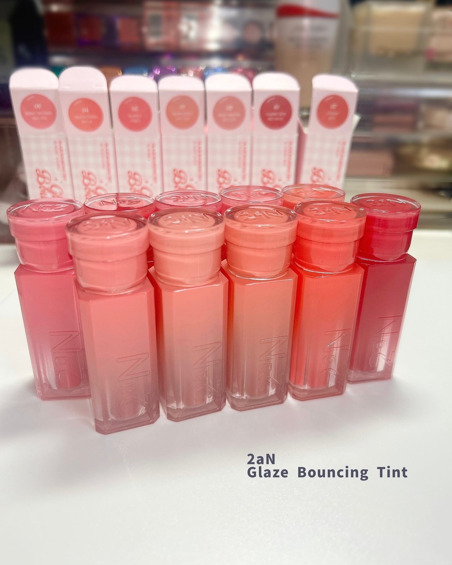 グレイズバウンシングティント/2aN/リップティントを使ったクチコミ（2枚目）