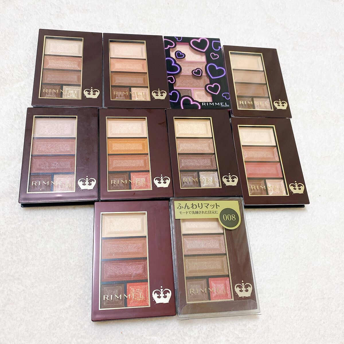 ショコラスウィート アイズ ソフトマット/リンメル ロンドン/アイシャドウパレットを使ったクチコミ(1枚目)