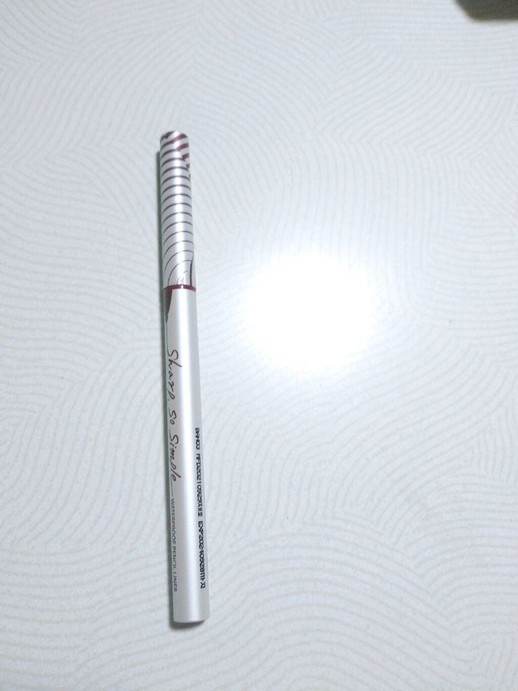 シャープ ソ シンプル ウォータープルーフ ペンシル ライナー/CLIO/ペンシルアイライナーを使ったクチコミ(2枚目)