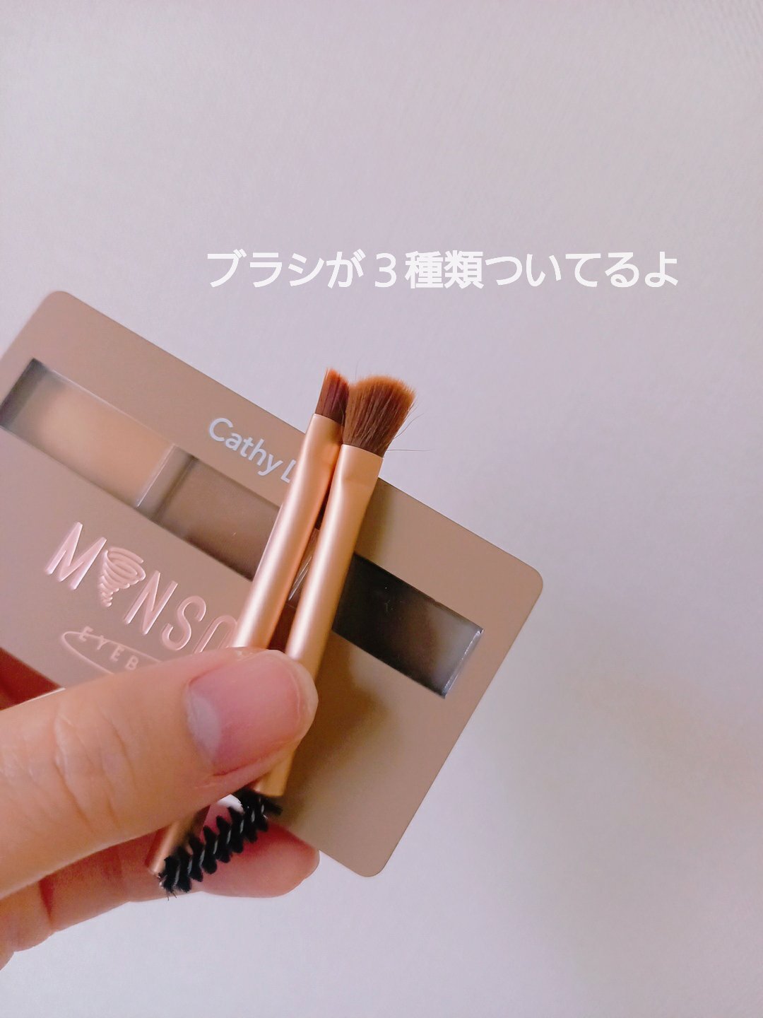 モンスーンアイブロウワックス/CathyDoll/その他アイブロウを使ったクチコミ（3枚目）