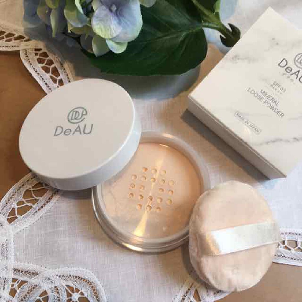 ミネラルルースパウダー/DeAU(デアウ)/ルースパウダーを使ったクチコミ(2枚目)