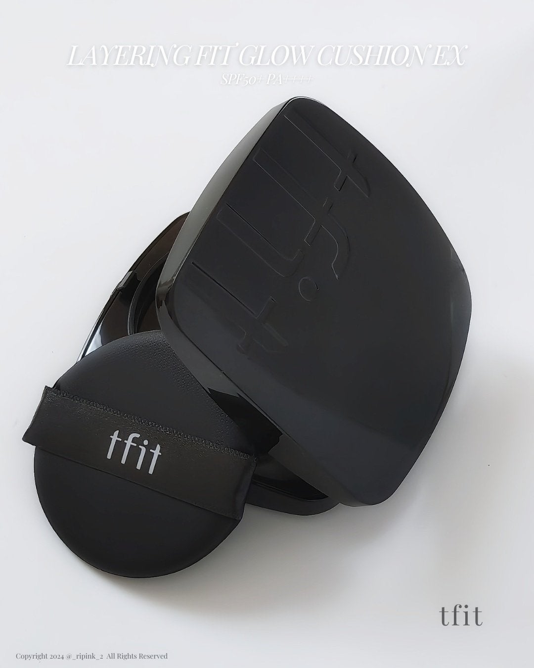 レイヤリングフィット グロークッションEX/TFIT/クッションファンデーションを使ったクチコミ(2枚目)