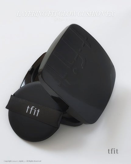 レイヤリングフィット グロークッションEX/TFIT/クッションファンデーションを使ったクチコミ(2枚目)