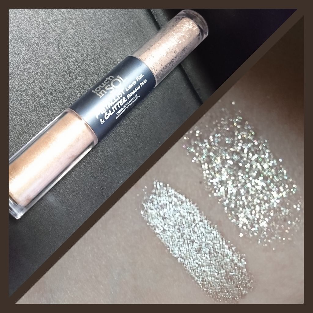 タッチインソル METALLISTグリッターシャドウデュオ/touch in SOL /グリッターを使ったクチコミ（1枚目）