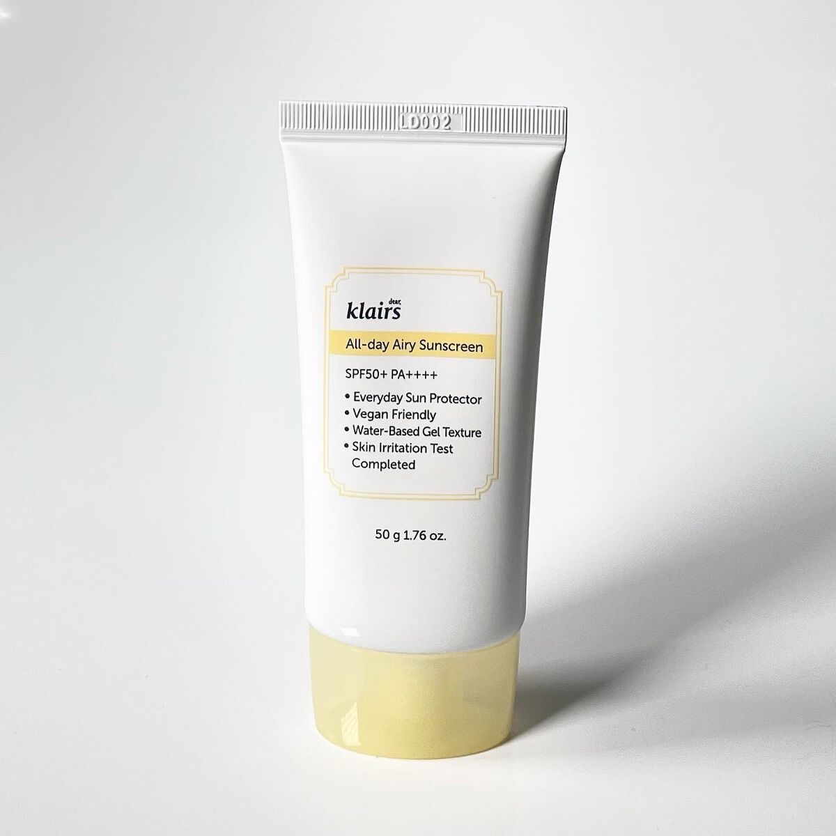 All-day エアリーサンスクリーン50g/Klairs/日焼け止めクリームを使ったクチコミ（1枚目）