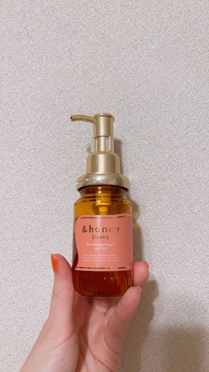 &honey Creamy EXダメージリペアヘアオイル3.0/&honey/ヘアオイルを使ったクチコミ(1枚目)