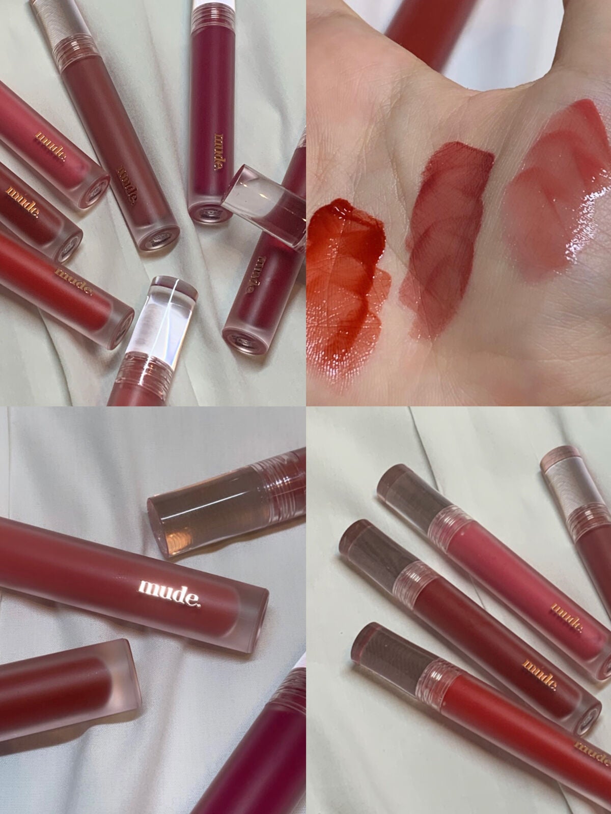 グラッセリップティント/mude/リップティントを使ったクチコミ(5枚目)