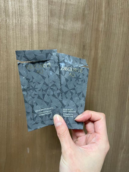 DECORTÉ AQ リペア スムース シャンプー/トリートメント コンディショナーのクチコミ「🧸𖤐⡱DECORTÉ AQ リペア スムース シャンプー/トリートメント コンディショナー
.....」(1枚目)