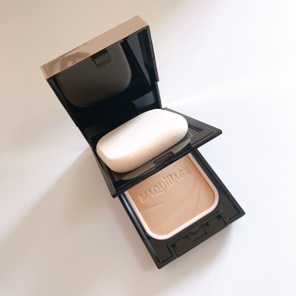 ドラマティックパウダリー EX/マキアージュ/パウダーファンデーションを使ったクチコミ（2枚目）