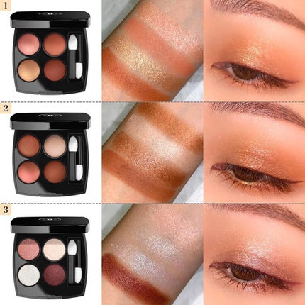 レ キャトル オンブル/CHANEL/アイシャドウパレットを使ったクチコミ(5枚目)