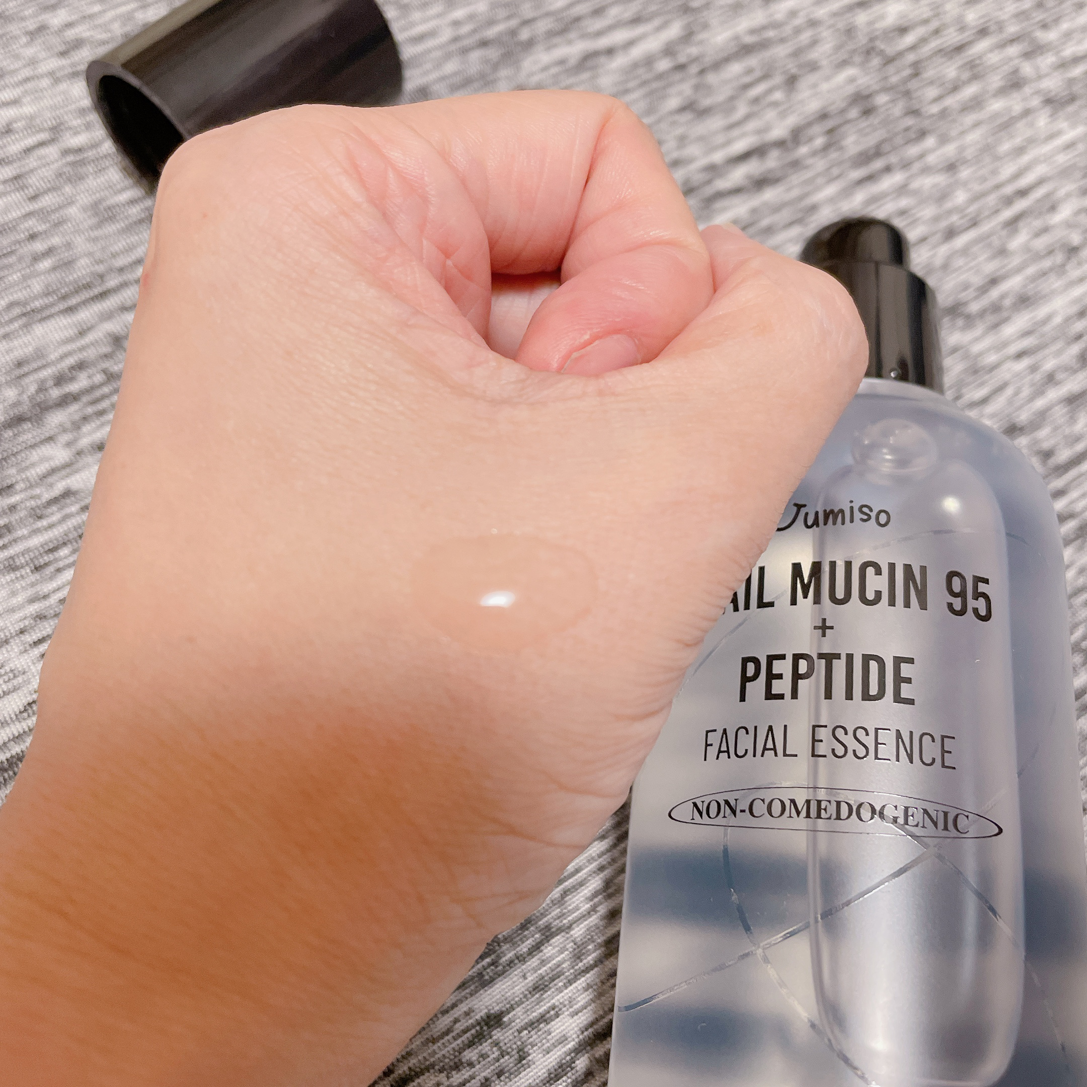 スネイルムチン95+ペプチドフェイシャルエッセンス/JUMISO/美容液を使ったクチコミ（1枚目）