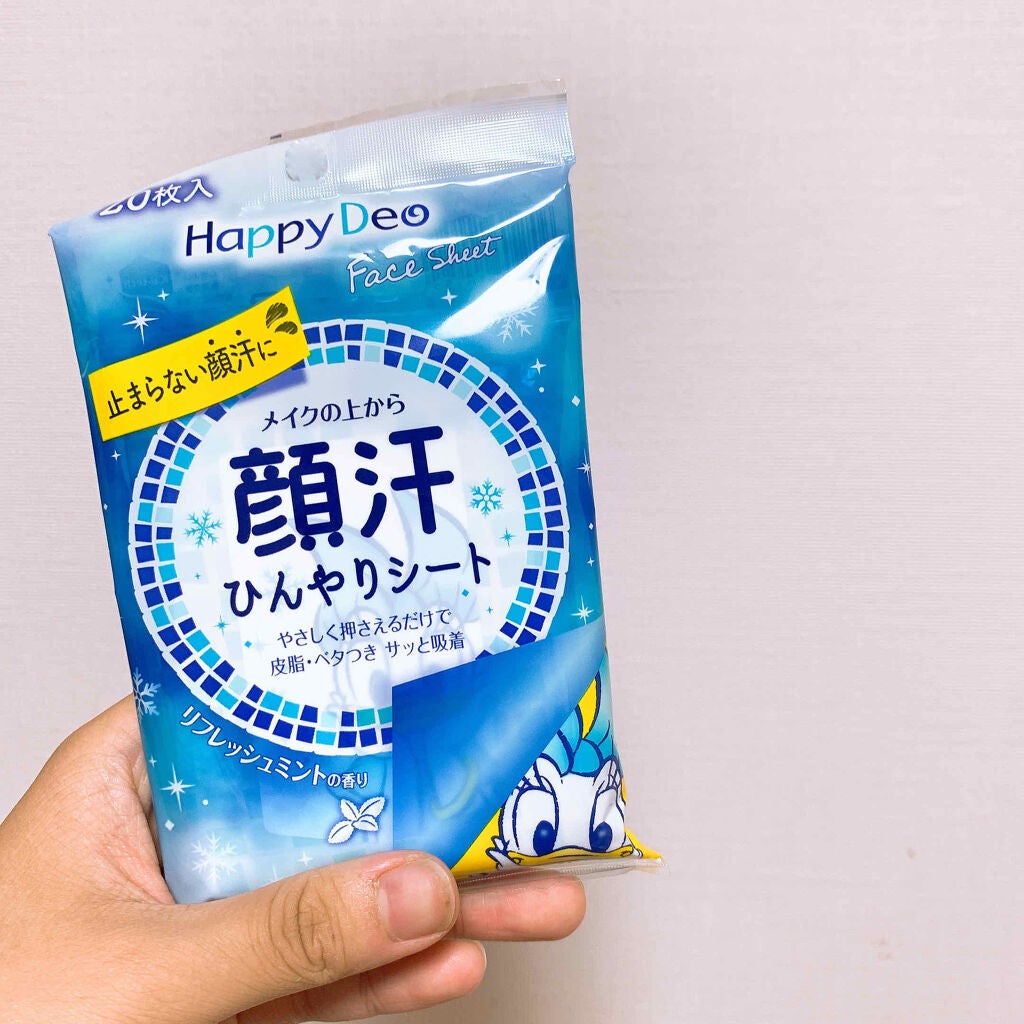 ハッピーデオ フェイスシート/マンダム/ボディシートを使ったクチコミ(1枚目)