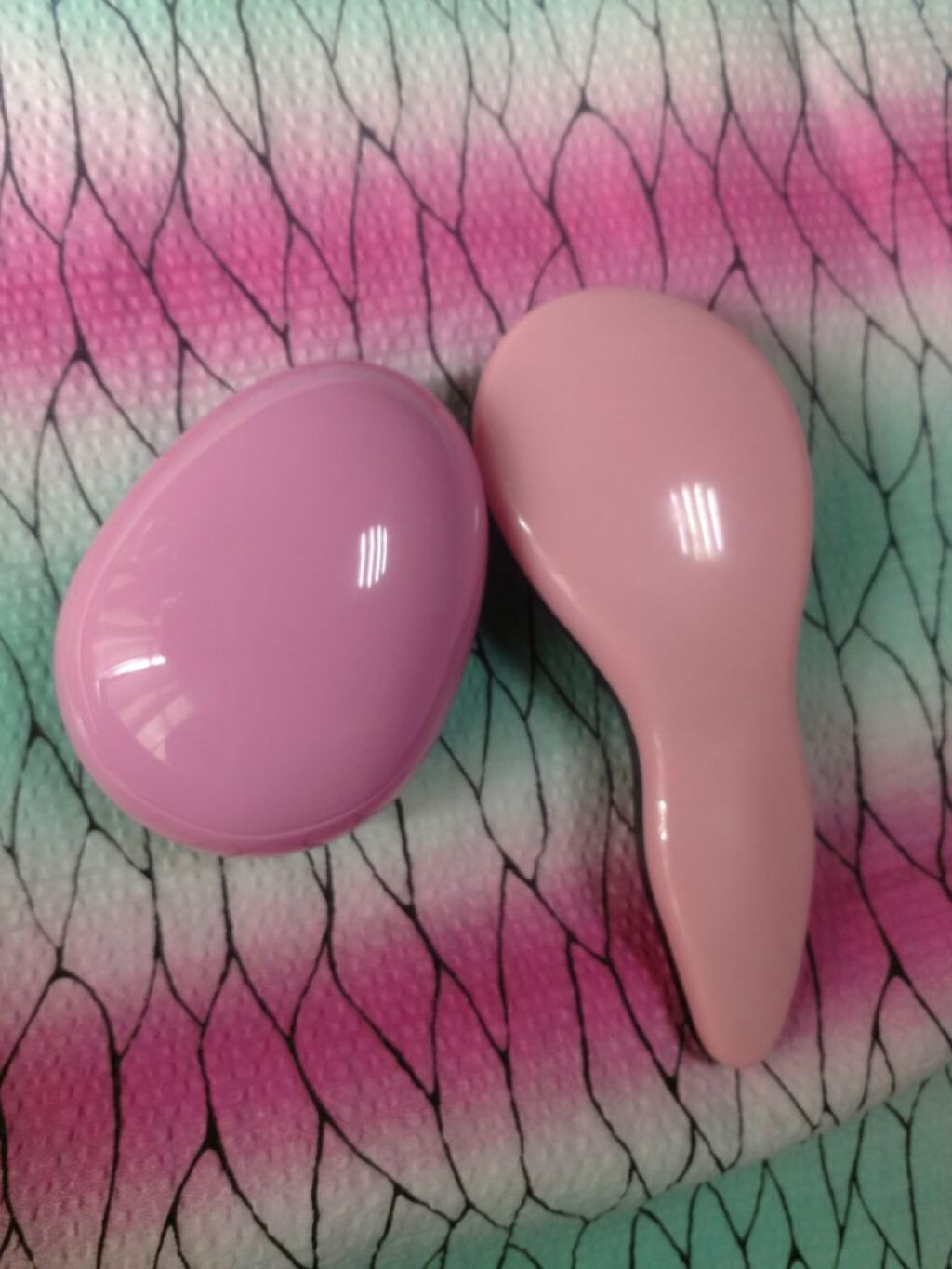 立体ヘアブラシ/DAISO/ヘアブラシを使ったクチコミ(2枚目)