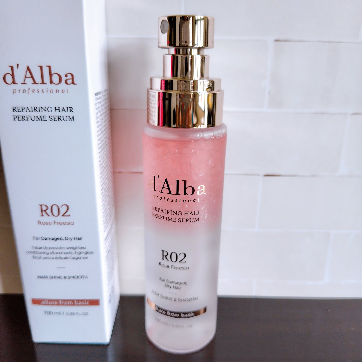 プロフェッショナルリペアリングヘアパヒュームセラム/ダルバ/ヘアミストを使ったクチコミ(4枚目)