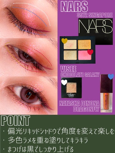 クワッドアイシャドー/NARS/アイシャドウパレットを使ったクチコミ（3枚目）