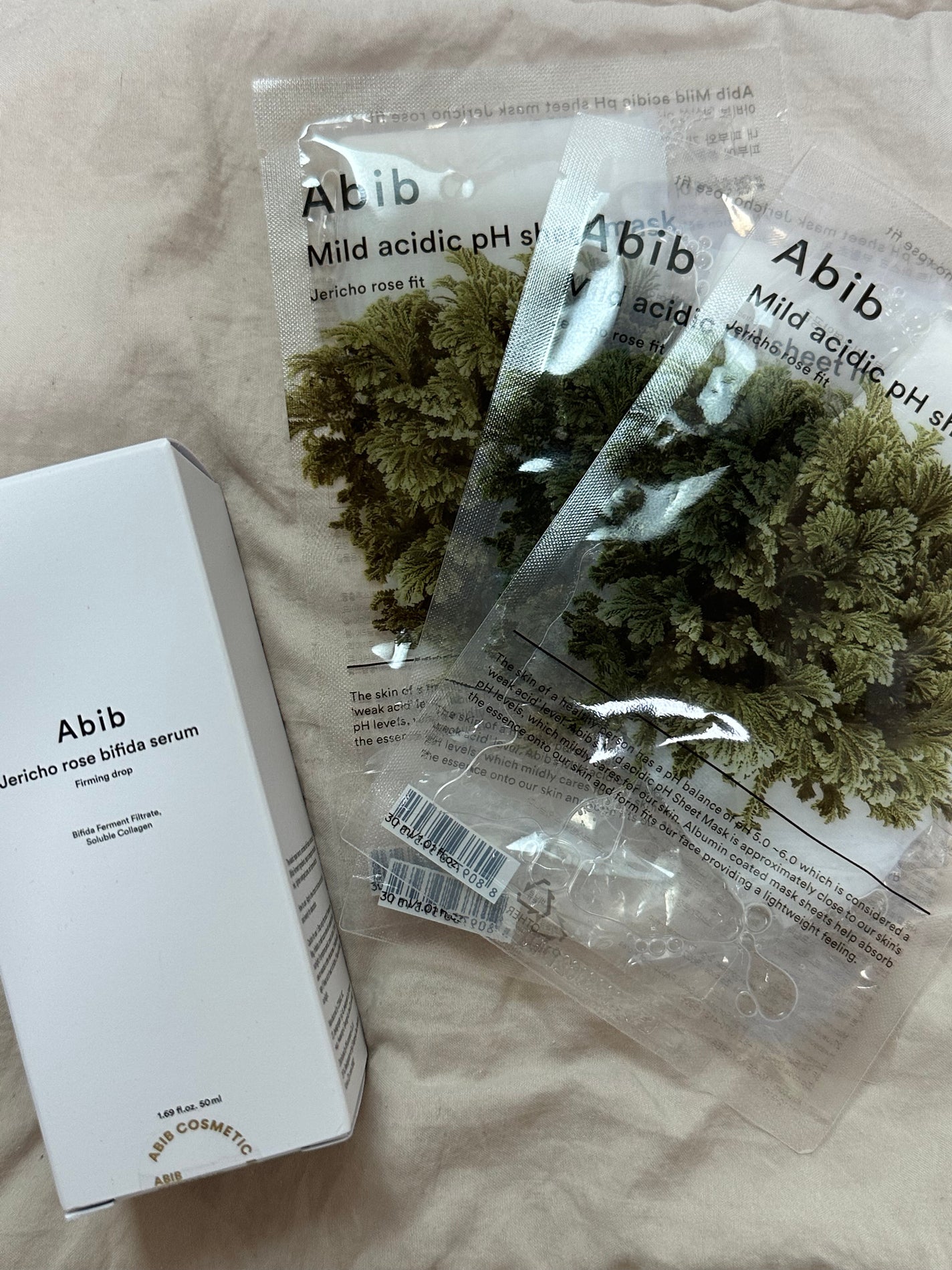 弱酸性PHシートマスク 復活草フィット/Abib /シートマスク・パックを使ったクチコミ(2枚目)