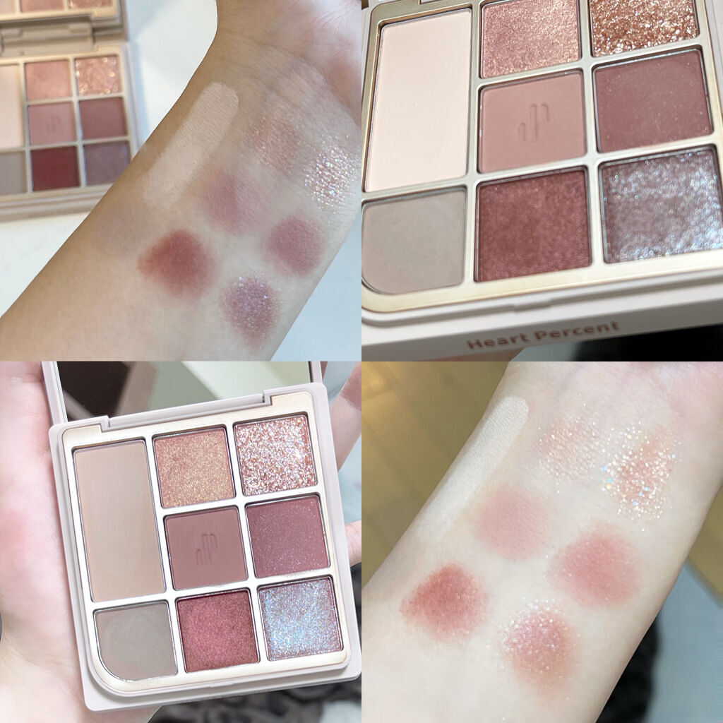 ドットオンムードアイパレット/Heart Percent/アイシャドウパレットを使ったクチコミ（3枚目）