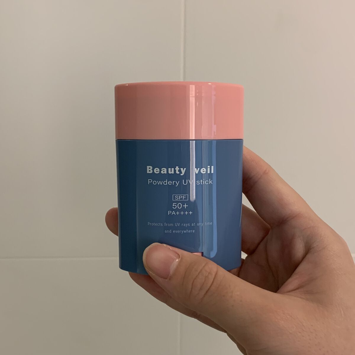 パウダリーUVスティック/Beauty veil/日焼け止めスティックを使ったクチコミ（2枚目）