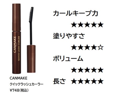 クイックラッシュカーラー/キャンメイク/マスカラ下地を使ったクチコミ(4枚目)